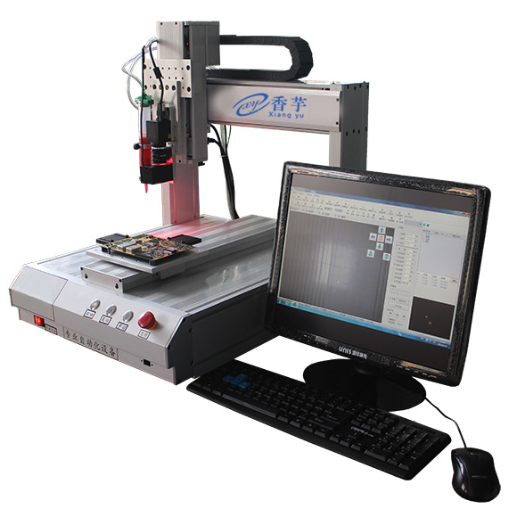 全自動視覺CCD定位點膠機